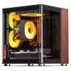 Caixa de PC Jonsbo TK-0, Mini-Tower, Mini-ITX, preto