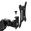 Suporte para monitor MACLEAN MC-135 com mola a gás para ecrãs de 17 a 32 polegadas, carga 2–10 kg, preto