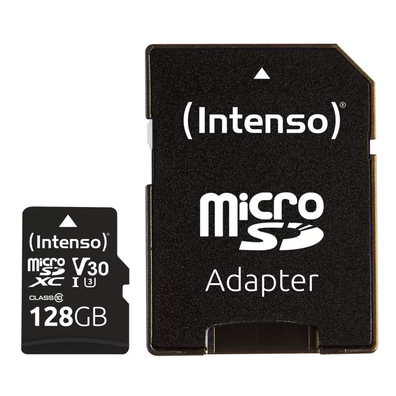 MEMÓRIA MICRO SDXC 128GB C10/W/ADAPTER 3433491 INTENSO