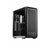 Torre Midi PC Cooler Master MasterFrame 500 Mesh — preta com lateral transparente, suporta ATX/EATX, 2x200 mm à frente, 1x120 mm atrás