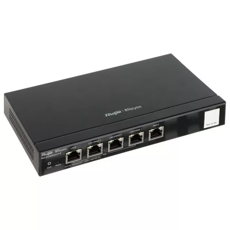 Ruijie Networks RG-EG305GH-P-E Router com fios Preto