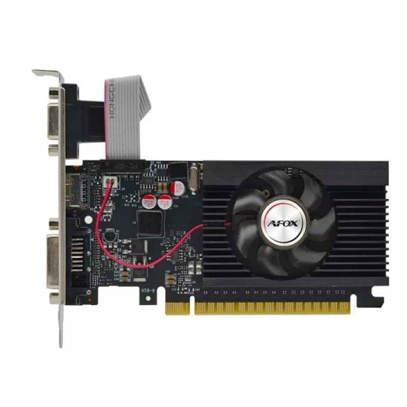Placa gráfica AFOX Geforce GT710 4 GB DDR3 64 Bit DVI HDMI VGA Low Profile V3