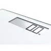 Balança de pessoas eletrónica Soehnle Style Sense Comfort 100 retangular branca (STYLE SENSE COMFORT 100)