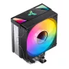 Dissipador de CPU Jonsbo CR-1000 V2 PRO ARGB Preto com ventoinha de 120mm