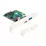 DeLOCK Placa PCI Express x4 1 x USB Type-C 1 x USB Type-A 10 Gbit/s