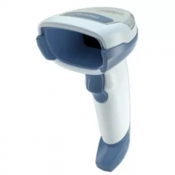 Leitor de códigos de barras Zebra DS4608-HC4000BVZWW leitor manual 1D/2D LED azul, branco