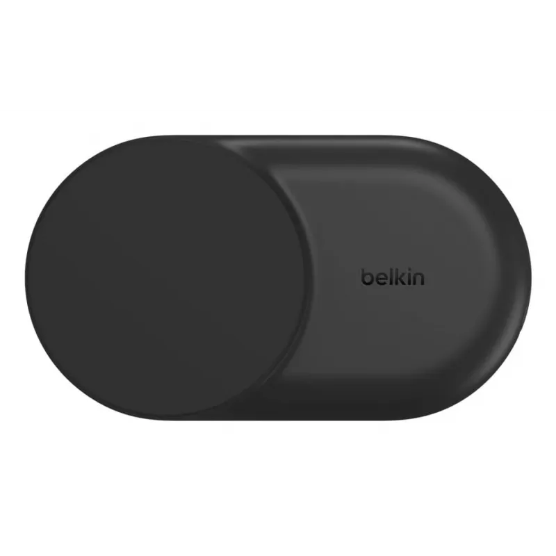 Carregador de interior Belkin UltraCharge 25W Qi2 3em1 carregador magnético UE preto redondo