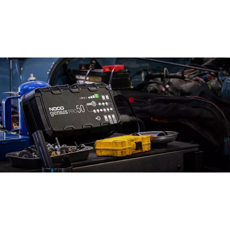 Carregador NOCO GENIUSPRO50 50A tecnologia de carregamento inteligente