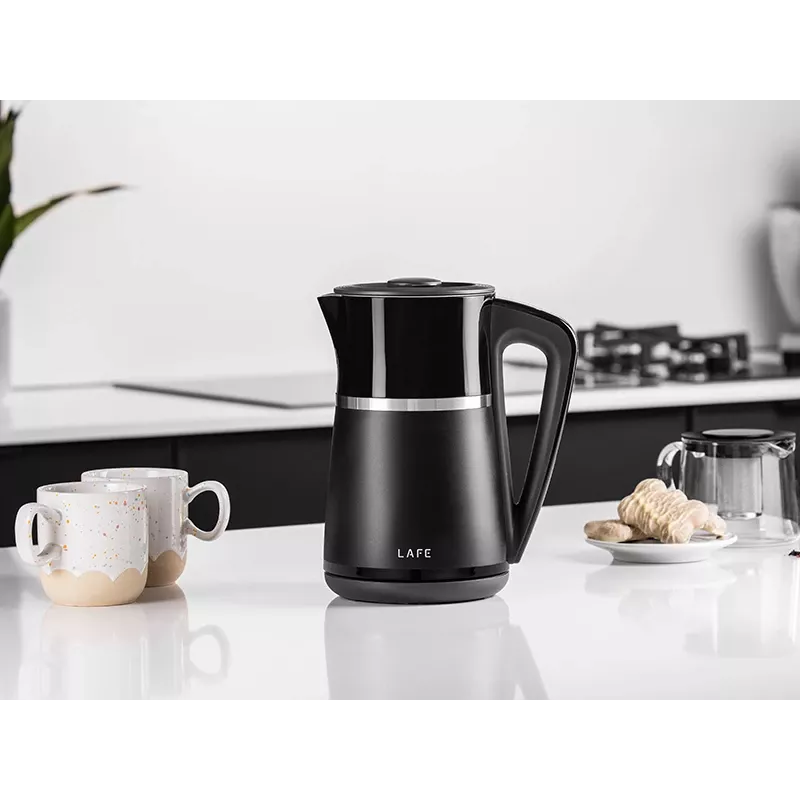 Chaleira elétrica LAFE 1,7L 2200W preta
