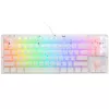 Teclado gaming Ducky One 3 Aura White TKL, RGB-LED – MX-Speed-Silver (US)