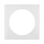 Berker 09 1827 25 Moldura de 1 módulo, branco polar brilhante, B.MOBIL