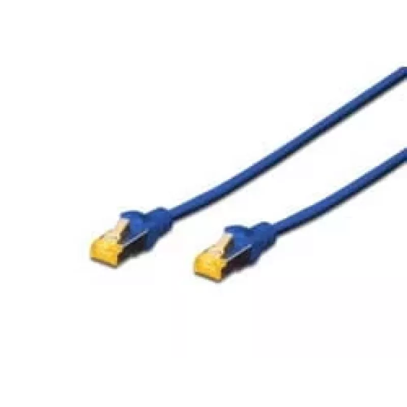 Cabo de rede Digitus CAT 6A S/FTP RJ-45 Cat6a 10m azul