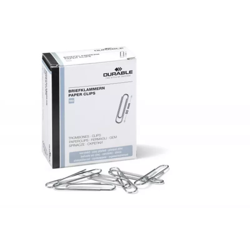 Clipe Durable 122425 metal 100 unid.