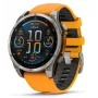 Garmin fenix 8 3,56 cm (1,4) AMOLED 47 mm digital 454 x 454 píxeis ecrã tátil grafite Wi-Fi GPS (satélite)