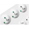 Régua de tomadas com proteção contra sobretensão Eaton PB6F Protection Box 6 FR