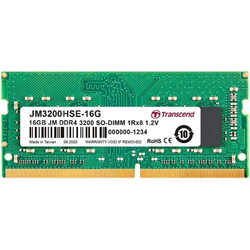 Transcend JetRAM - DDR4 - Módulo - 16 GB - SO DIMM 260-PIN
