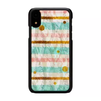 Capa de proteção para telemóvel iKins para iPhone XR — capa de proteção menta e preta