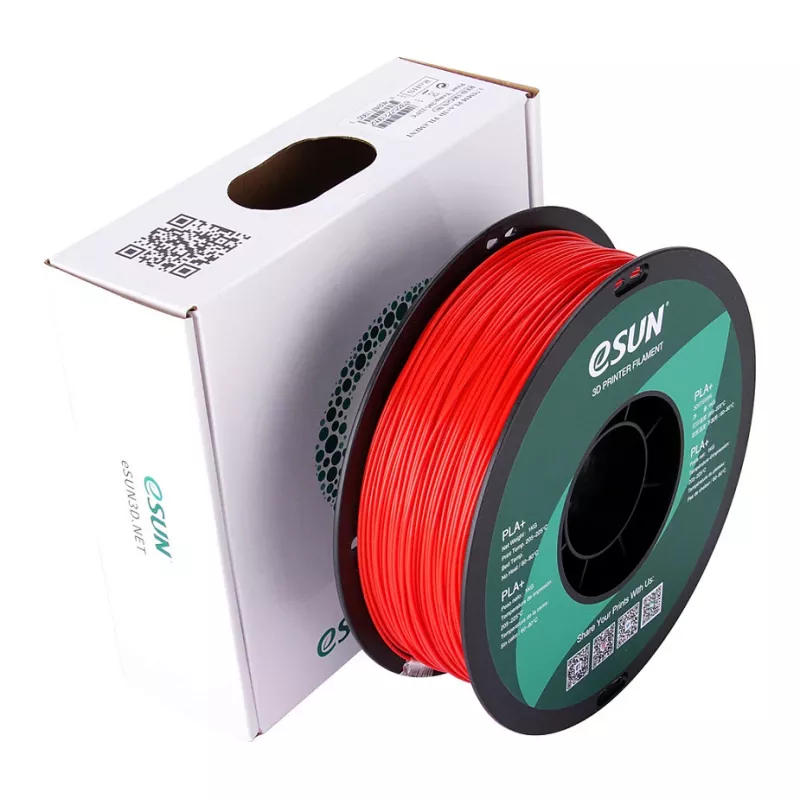 PLA+ 1,75mm vermelho 1kg