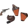 Gonher 147/0 conjunto de revólveres de cowboy de metal com coldre