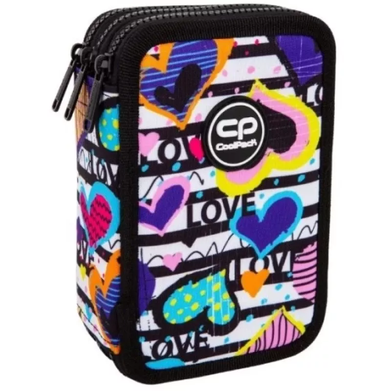 Estojo de Três Andares com Acessórios CoolPack Jumper 3 DIARY
