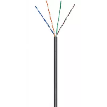 Cabo de rede Microconnect KAB025-100 preto 100 m Cat5e U/UTP (UTP)
