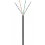 Cabo de rede Microconnect KAB025-100 preto 100 m Cat5e U/UTP (UTP)