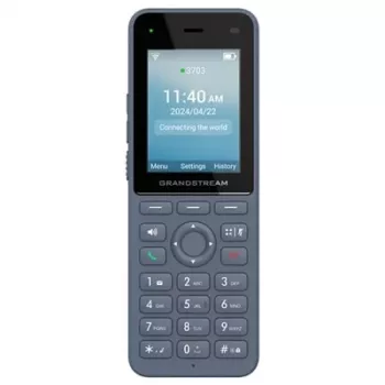 Telefone IP Grandstream Networks WP8256 Grafite 3 linhas LCD Wi-Fi