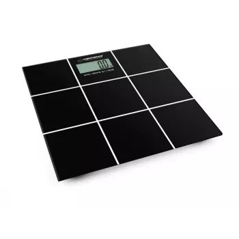 Balança de pessoas Esperanza EBS004 - eletrónica, 180 kg, vidro preto
