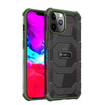 Capa protetora resistente a impactos Devia Vanguard para iPhone 12 mini, verde