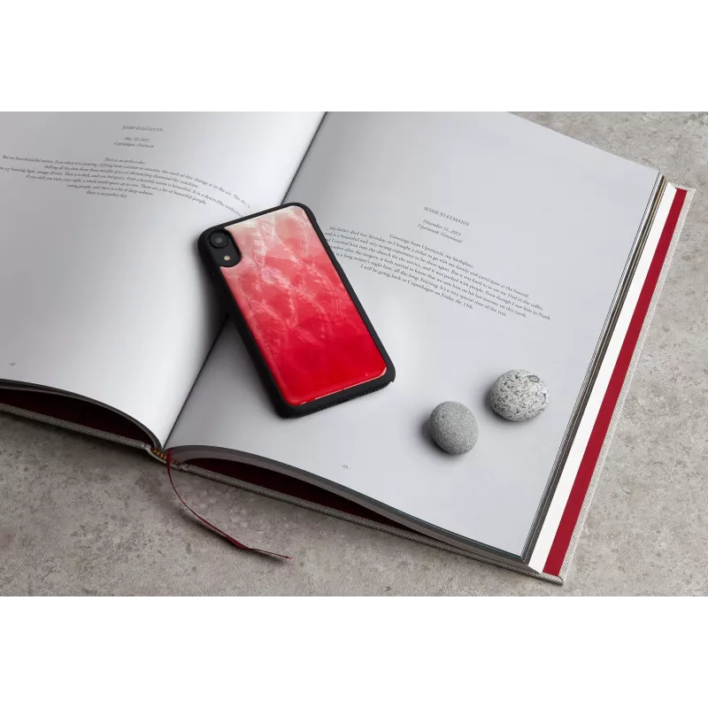 Capa para telemóvel iKins para iPhone XR — pink lake e preto capa de proteção bicolor