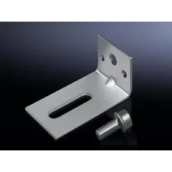 Suporte de montagem Rittal 4595.000, aço, prateado, 4 unid.