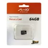 Cartão MicroSD MIO Flash Memory 64GB UHS-I High Endurance para gravação contínua