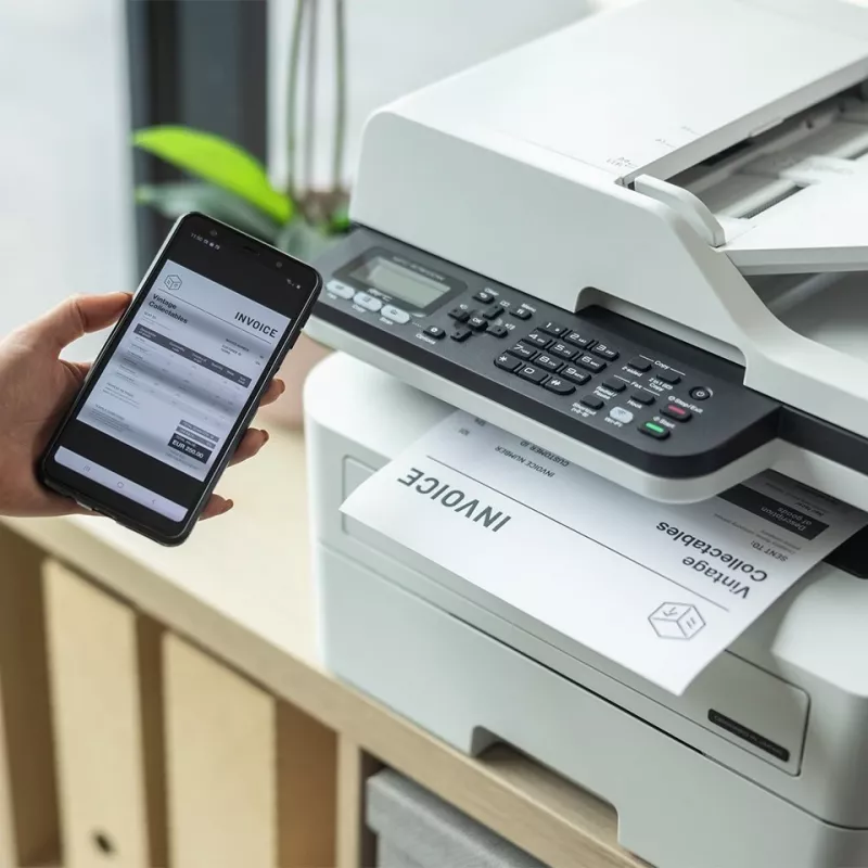 Brother MFC-B7800DN impressora multifunções, laser monocromática, A4, 4 em 1 (impressão/digitalização/cópia/fax), frente e verso, 34 ppm, ADF, Ethernet, USB 2.0