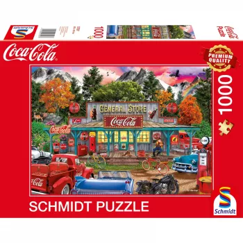 Puzzle Schmidt Spiele Coca-Cola Store 1000 peças 693x493 mm