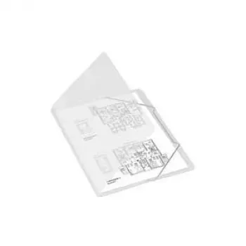 Elba pasta de elástico - PP transparente (33490FL NOVO: 100421022)