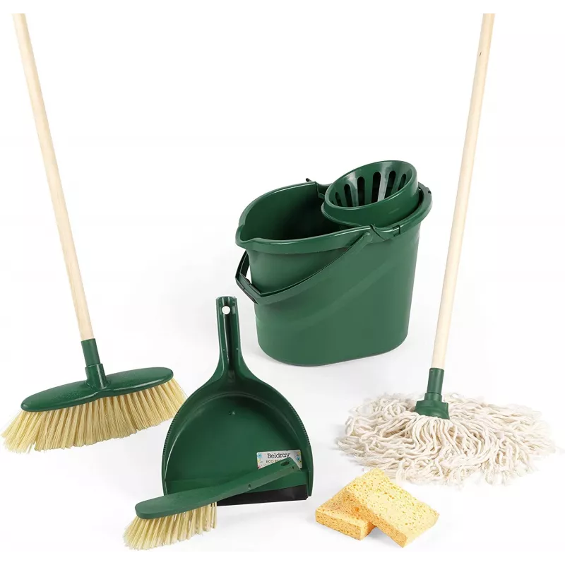 Vassoura de chão Beldray LA075277EU7 Eco Classic – vassoura manual, leve para uso doméstico