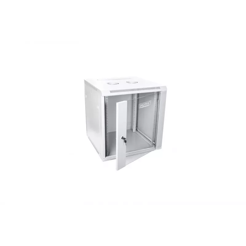 Digitus DN-W19 12U/600 Armário rack montagem na parede Cinzento claro