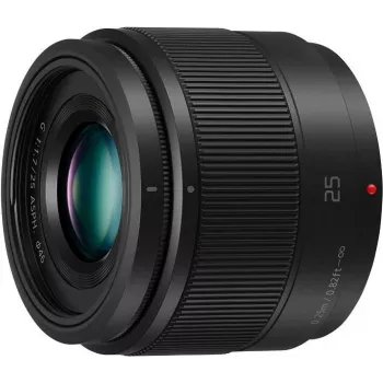 Panasonic Lumix G H-H025E - Objetiva - 25 mm - f/1,7 ASPH. - Micro Four Thirds (H-H025E-K)