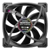 Ventoinha para caixa de computador Montech RX120 PWM 12 cm preto 3 unid.