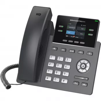 Telefone IP Grandstream Networks GRP2612W preto