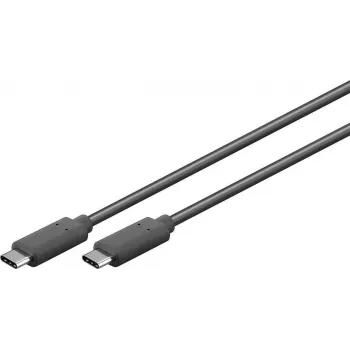 Cabo USB S/CONN 77140-1.5 USB 3.2 Gen 1 1,5 m preto