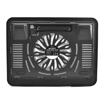 Base de arrefecimento MEDIA-TECH MT2660 – arrefecedor de portátil alimentado por USB, 1 ventoinha 13,5 cm, 20 CFM, 1000 rpm, 330×250×40 mm, 327 g, retroiluminação