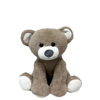 Urso de peluche TULILO 9332 — 37 cm, bege