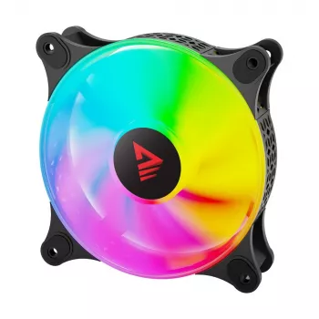 Ventoinha de caixa SAVIO Blast 120mm ARGB PWM - Preto