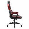 Cadeira de escritório Subsonic SA5642-IM1 assento acolchoado encosto acolchoado preto vermelho