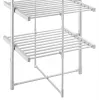 Estendal elétrico dobrável Adler AD 7829 — 300 W, 148×52×90 cm, branco, autónomo