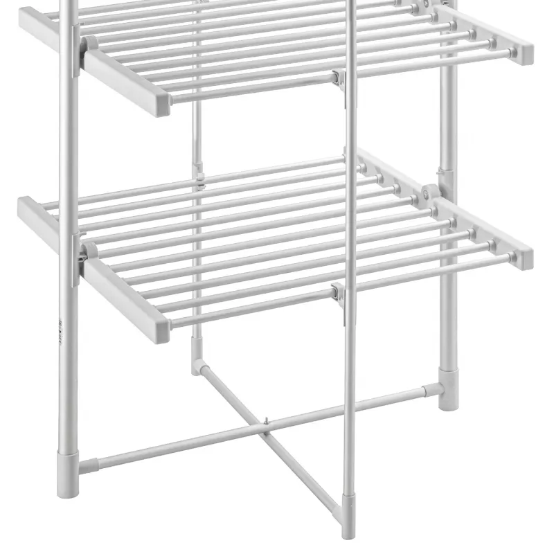 Estendal elétrico dobrável Adler AD 7829 — 300 W, 148×52×90 cm, branco, autónomo