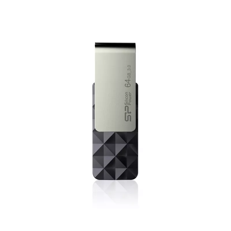 Pen drive Silicon Power Blaze B30 64 GB USB Type-A 3.0 (3.1 Gen 1) preto