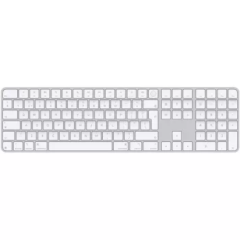 APPLE Magic Keyboard com Touch ID e teclado numérico para modelos Mac com Apple Silicon – neerlandês – teclas brancas
