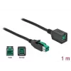 Cabo de extensão USB com alimentação DeLOCK 85980 12 V 1 m